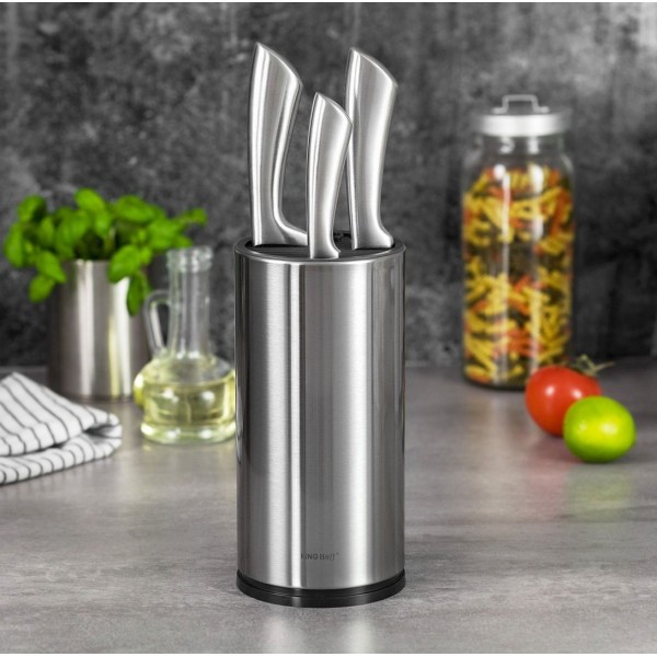 Stojak na noże Kinghoff KH-1654 (drewniany)