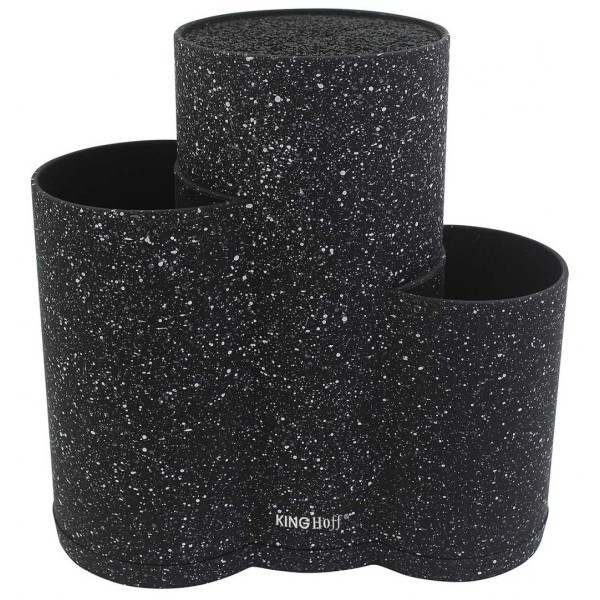 Blok na noże Kinghoff KH-1561 (czarny)