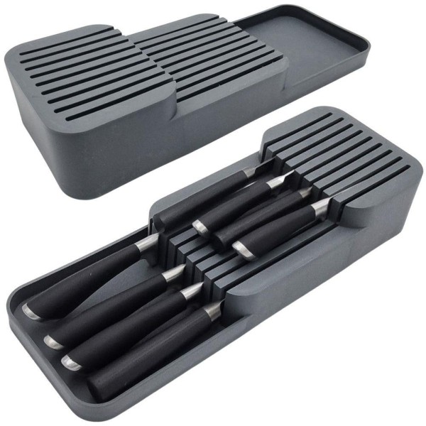 ВСТАВКА ДЛЯ ОРГАНІЗАТОРА ДЛЯ НОЖІВ, СІРА