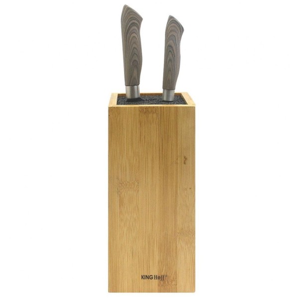 Blok na noże Kinghoff KH-1559 (bambusowy)