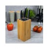 Blok na noże Kinghoff KH-1559 (bambusowy)