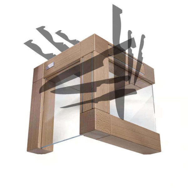 Магнітний блок для ножів ARTELEGNO GRAND PRIX з букового дерева