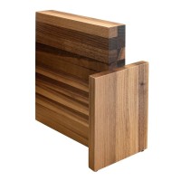 Magnetyczny blok na noże Artelegno ARTELEGNO (na 10 noży, drewno orzechowe)