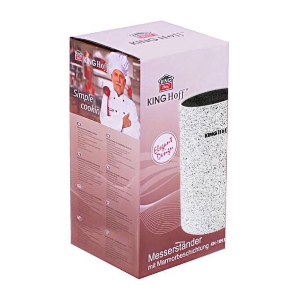 Uniwersalny stojak na noże Kinghoff KH-1092 (stal nierdzewna)