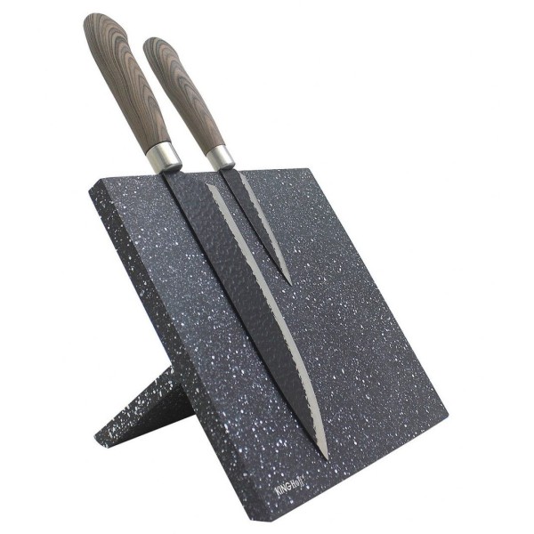 Stojak magnetyczny na noże Kinghoff KH-1560 (drewniany)