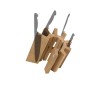 Магнітна підставка для ножів ARTELEGNO PISA з букового дерева