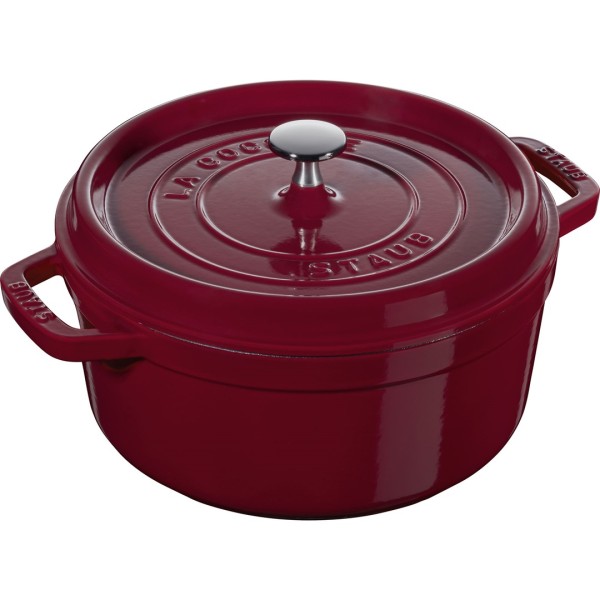 STAUB LA COCOTTE Кругла чавунна каструля 3,85 л, бордо