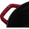 STAUB LA COCOTTE Кругла чавунна каструля 3,85 л, бордо