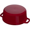 STAUB LA COCOTTE Кругла чавунна каструля 3,85 л, бордо