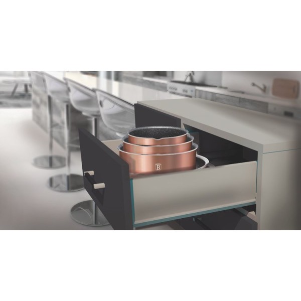 Zestaw garnków Berlinger haus BH-1591 (tytanowy)