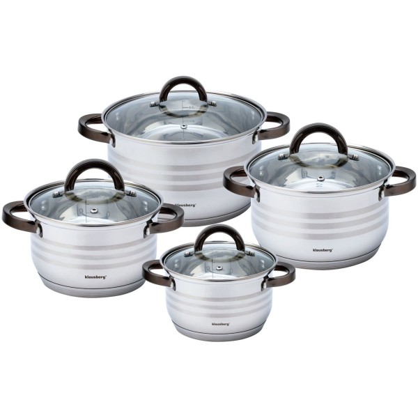 Zestaw garnków Klausberg KB-7701 (8 elementów)