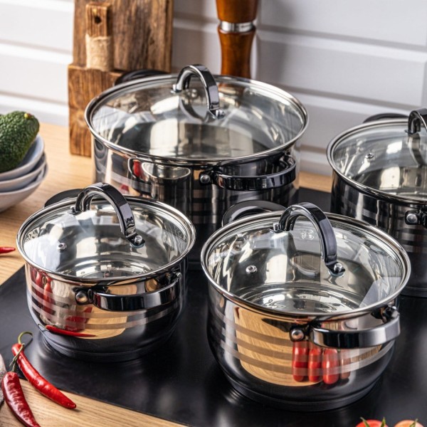 Zestaw garnków Klausberg KB-7701 (8 elementów)