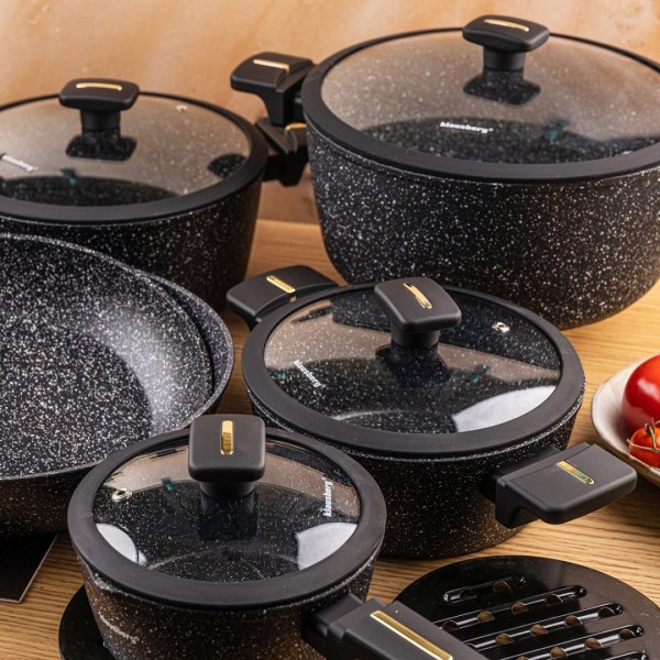 Набір з 12 мармурових посуду KLAUSBERG KB-7968