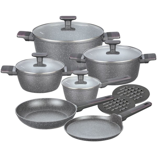 Набір посуду KLAUSBERG KB-7832 з антипригарним покриттям Magnum, 12 предметів