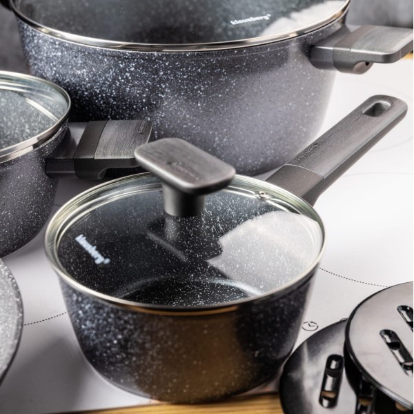 Набір посуду KLAUSBERG KB-7832 з антипригарним покриттям Magnum, 12 предметів