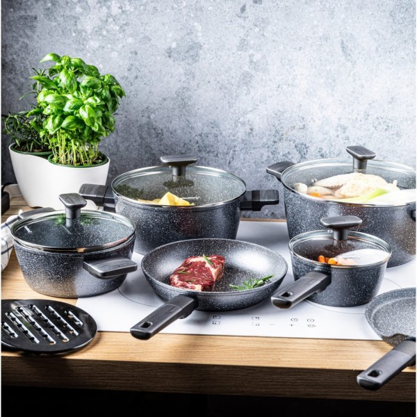 Набір посуду KLAUSBERG KB-7832 з антипригарним покриттям Magnum, 12 предметів