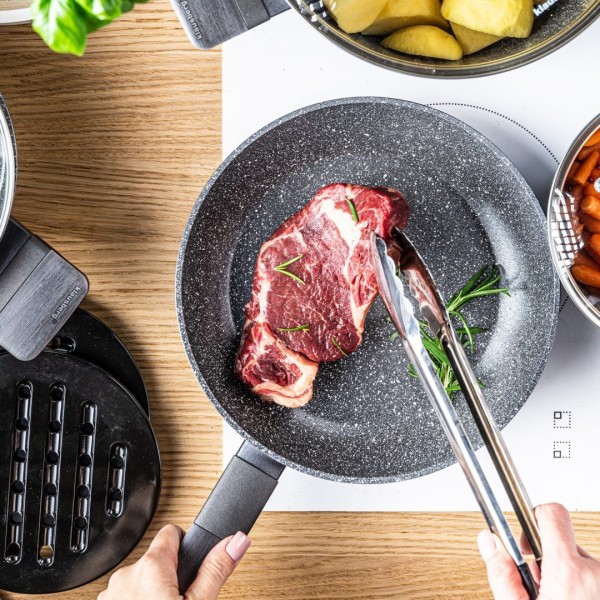 Набір посуду KLAUSBERG KB-7832 з антипригарним покриттям Magnum, 12 предметів