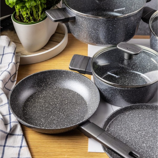 Набір посуду KLAUSBERG KB-7832 з антипригарним покриттям Magnum, 12 предметів