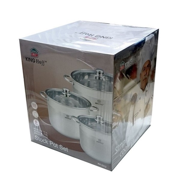 КАНДИ KINGHOFF 6 ШТ. 16л/ 13л/ 11л KH-4312