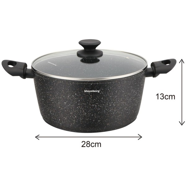 Zestaw garnków Klausberg KB-7658 (12 elementów)