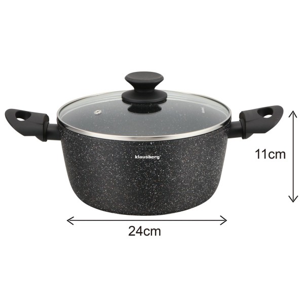 Zestaw garnków Klausberg KB-7658 (12 elementów)