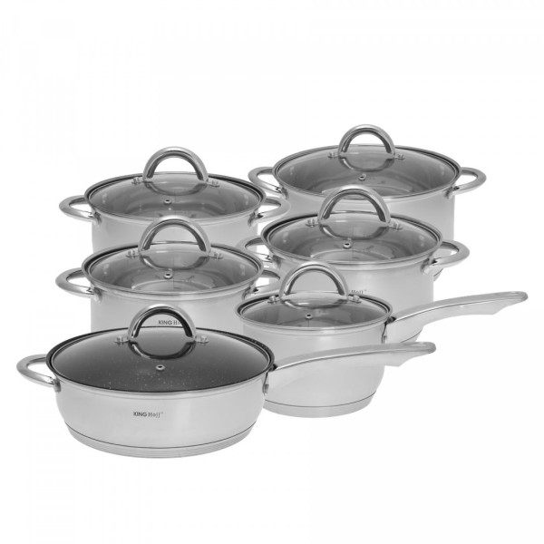 Zestaw garnków Kinghoff KH-4457 (12 elementów)