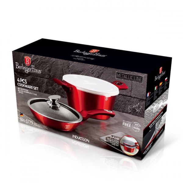 Zestaw garnków Berlinger haus BH-6779 (3 elementy, 24 cm)