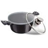 Zestaw garnków i patelni Berlinger haus BH-7052 CARBON PRO (z powłoką carbon)