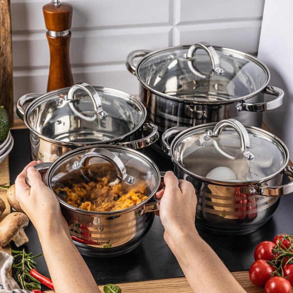 Zestaw garnków Klausberg KB-7695 (9 elementów)