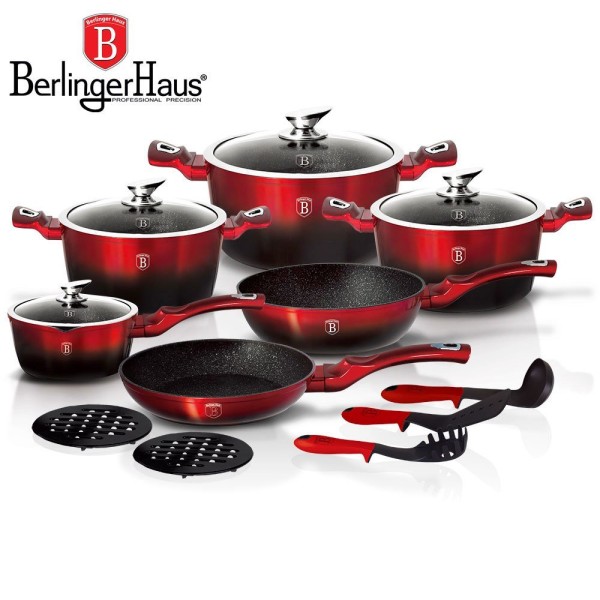 Zestaw garnków Berlinger haus BH-1632-N (15 elementów)