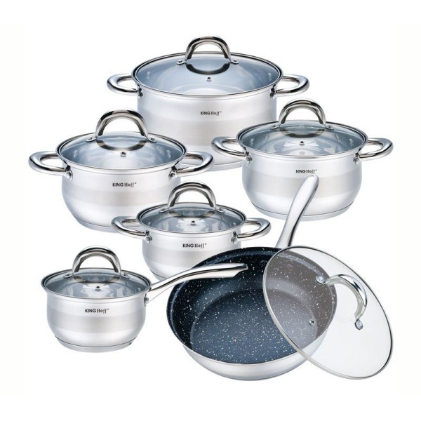 Zestaw garnków Kinghoff KH-1098 (12 elementów)