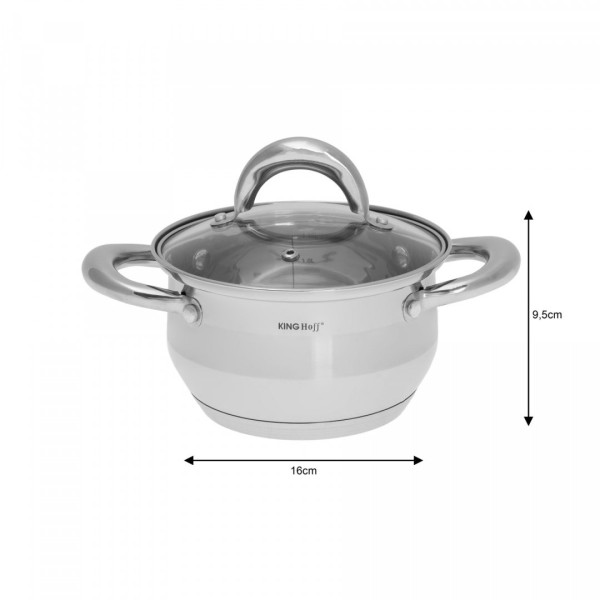 Zestaw garnków Kinghoff KH-1098 (12 elementów)