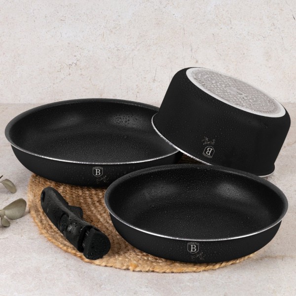 Zestaw garnków Berlinger haus Monaco Collection BH-8258 (9 el.)