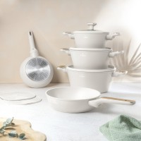 Набір горщиків BerlingerHaus Sahara BH-8324 з 10 предметів з дерев'яними елементами