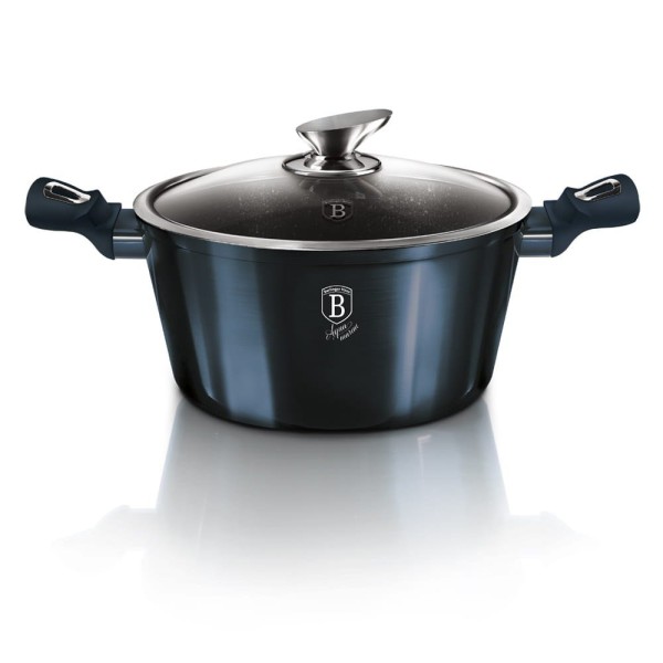 Набір посуду BERLINGER HAUS METALLIC AQUAMARIN BH-7183, 22 предмети