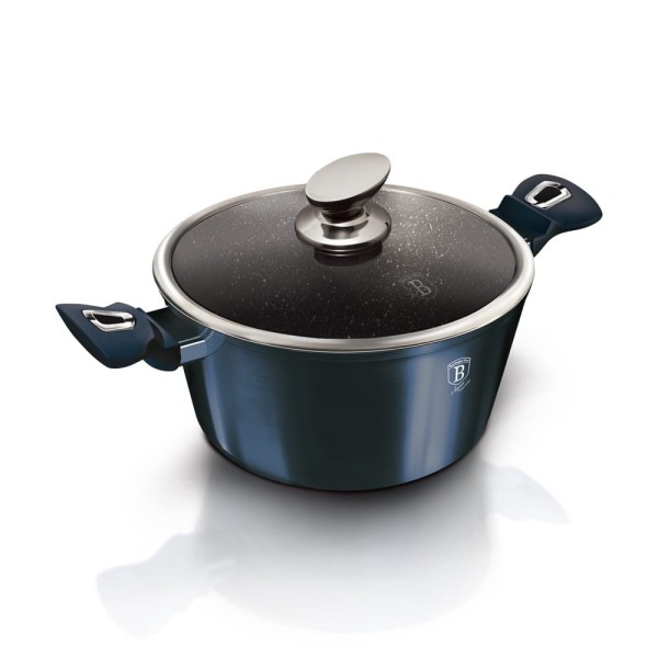 Набір посуду BERLINGER HAUS METALLIC AQUAMARIN BH-7183, 22 предмети