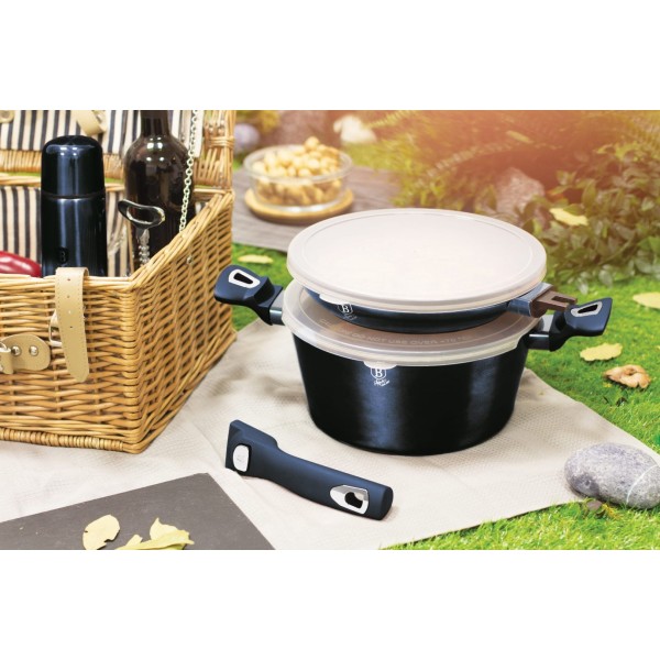 Набір посуду BERLINGER HAUS METALLIC AQUAMARIN BH-7183, 22 предмети