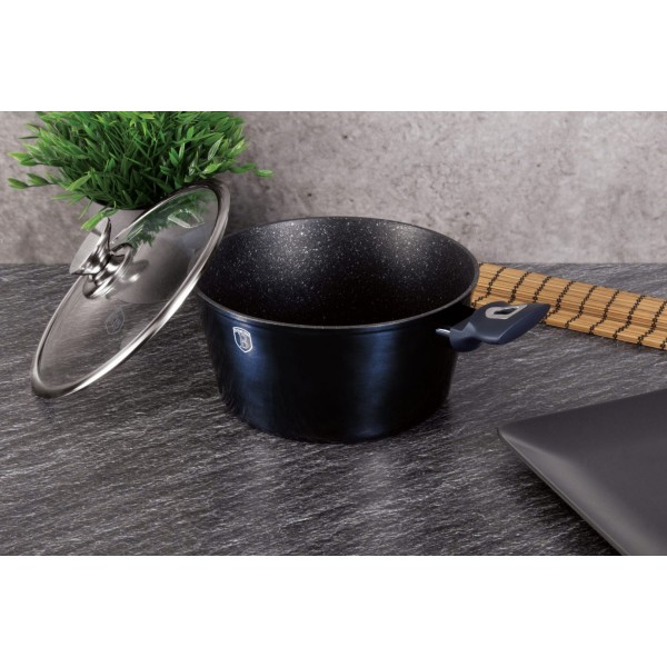 Набір посуду BERLINGER HAUS METALLIC AQUAMARIN BH-7183, 22 предмети