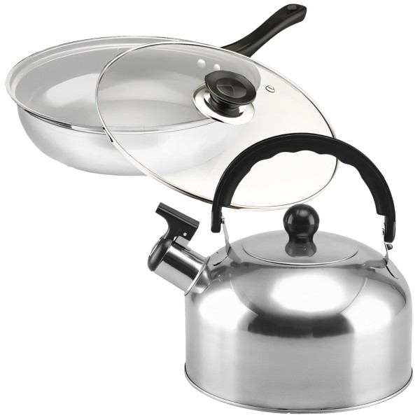 Zestaw garnków kuchennych RETOO 11 el. (gaz i indukcja)