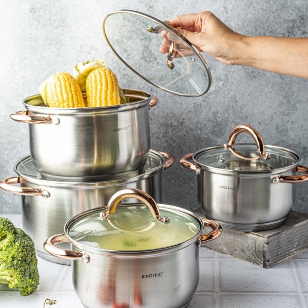 Zestaw garnków Kinghoff KH-1763 (8 elementów)