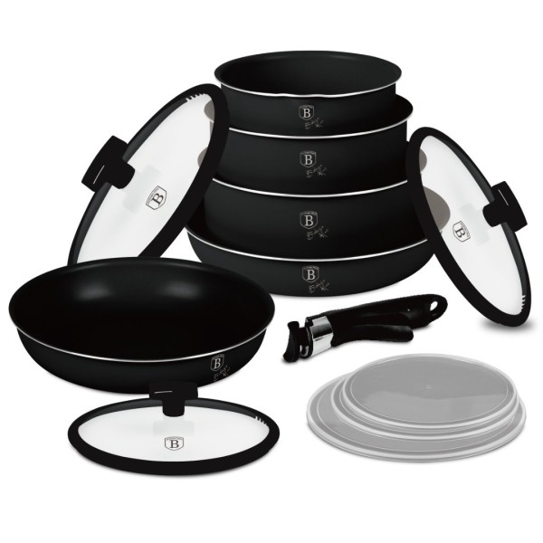 Zestaw garnków i patelni Berlinger haus BH-8249 Monaco (12 elementów)