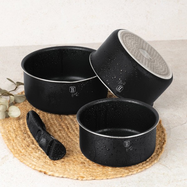 Набір каструль та сковорідок BerlingerHaus BH-8249 Monaco, 12 предметів