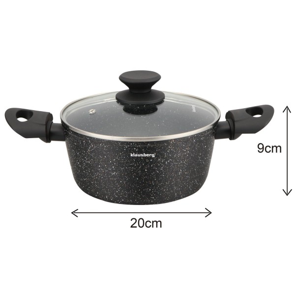 Zestaw garnków Klausberg KB-7657 (12 elementów)