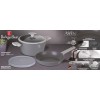 НАБІР КАСТРУЛІ ТА СКОВОРОДИ 24 СМ З ТИТАНОВИМ ПОКРИТТЯМ BERLINGER HAUS ASPEN BH-7079