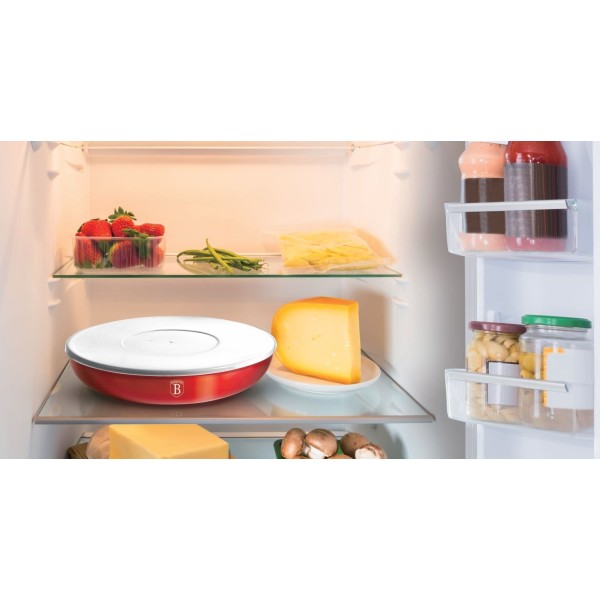 Набір каструль 12 предметів CLICK & COOK BERLINGER HAUS METALLIC LINE BURGUNDY BH-1674