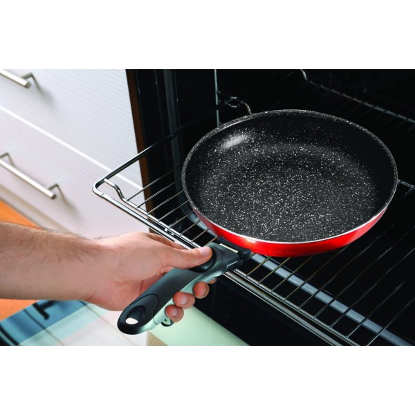 Набір каструль 12 предметів CLICK & COOK BERLINGER HAUS METALLIC LINE BURGUNDY BH-1674