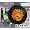 Набір каструль 12 предметів CLICK & COOK BERLINGER HAUS METALLIC LINE BURGUNDY BH-1674