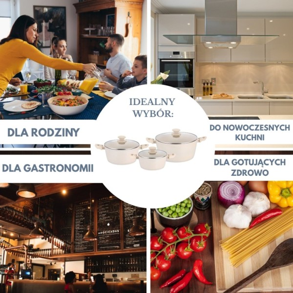 Zestaw garnków Klausberg KB-7961 (6 elementów)