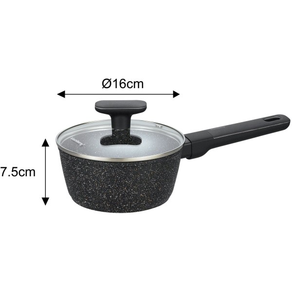 Набір посуду KLAUSBERG KB-7830 з антипригарним покриттям Magnum, 12 предметів