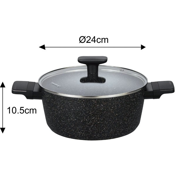 Набір посуду KLAUSBERG KB-7830 з антипригарним покриттям Magnum, 12 предметів